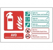 AVD Lithium Extinguisher ID