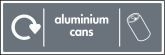 Aluminium Can Recycling Signs